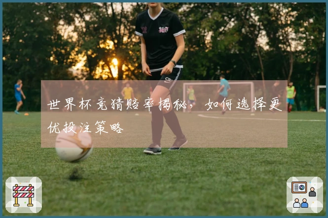 世界杯竞猜赔率揭秘,如何选择更优投注策略