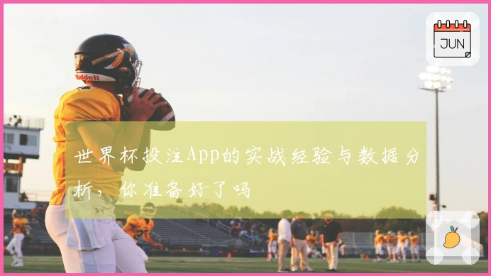 世界杯投注App的实战经验与数据分析，你准备好了吗